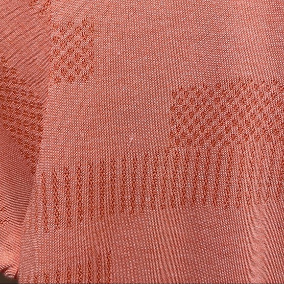 Under Armour HeatGear Velocity Crew Neck Short Sleeve Tee Shirt Orange Size XS - Picture 8 of 8